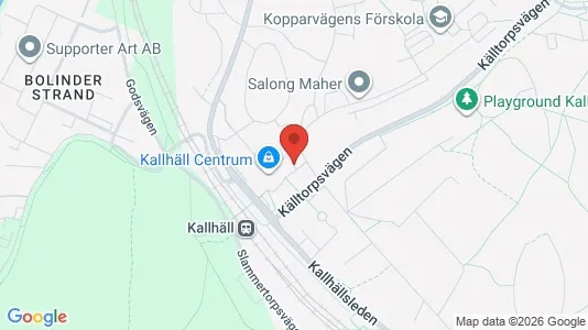 Lägenheter till salu i Järfälla - kort over placeringen