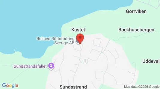 Bostadsrätter till salu i Uddevalla - kort over placeringen
