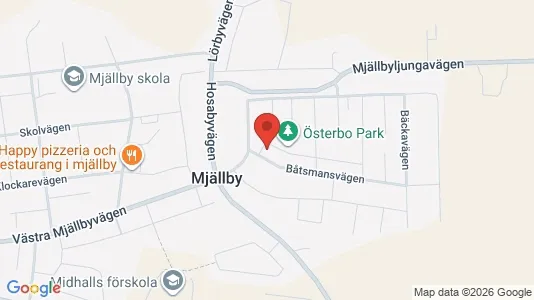 Lägenheter att hyra i Sölvesborg - kort over placeringen