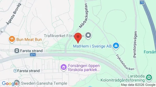 Lägenheter att hyra i Söderort - kort over placeringen