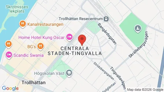 Lägenheter till salu i Trollhättan - Bild från Google Street View