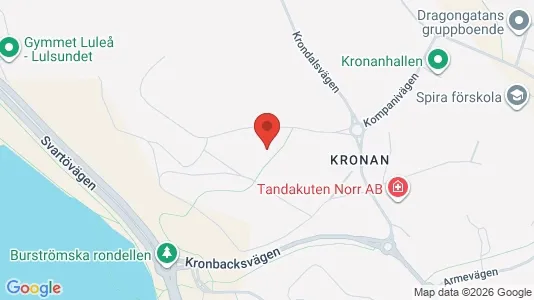 Lägenheter till salu i Luleå - Bild från Google Street View