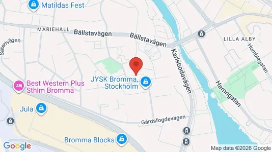 Lägenheter till salu i Västerort - kort over placeringen