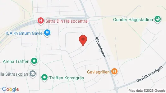 Lägenheter att hyra i Gävle - Bild från Google Street View