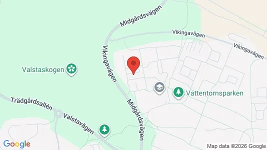 Lägenheter att hyra i Sigtuna - kort over placeringen