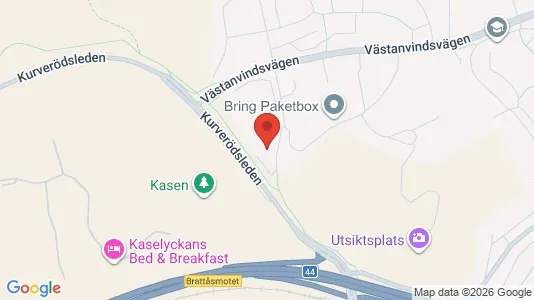 Lägenheter att hyra i Uddevalla - kort over placeringen