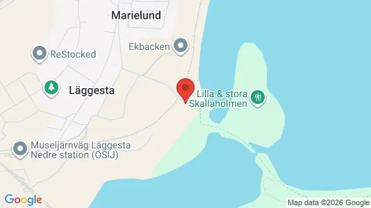 Bostadsrätter till salu i Strängnäs - kort over placeringen