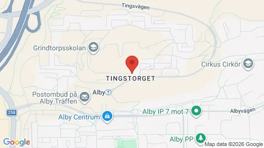 Bostadsrätter till salu i Botkyrka - kort over placeringen