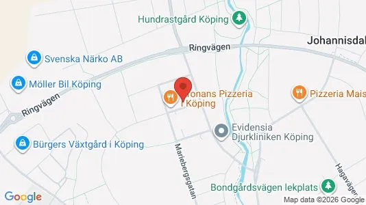 Lägenheter till salu i Köping - kort over placeringen