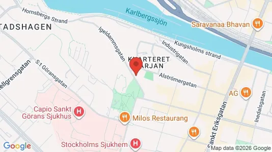 Lägenheter till salu i Kungsholmen - kort over placeringen