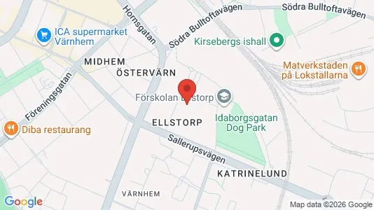 Lägenheter till salu i Malmö Centrum - kort over placeringen