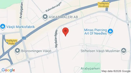 Lägenheter att hyra i Växjö - Bild från Google Street View