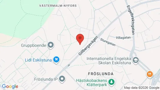 Lägenheter att hyra i Eskilstuna - kort over placeringen