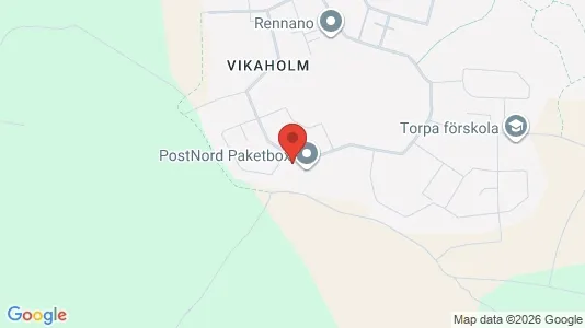 Lägenheter till salu i Växjö - kort over placeringen