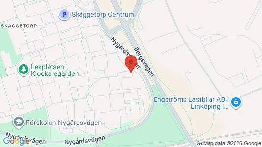 Lägenheter att hyra i Linköping - kort over placeringen