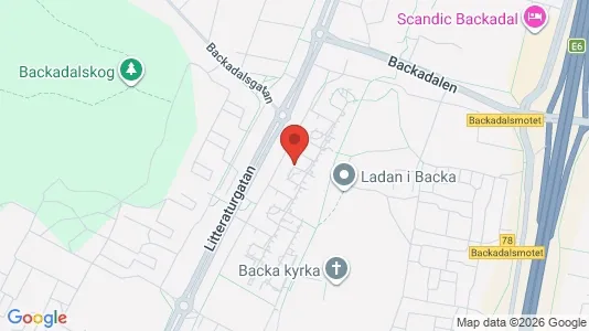 Lägenheter till salu i Norra hisingen - kort over placeringen