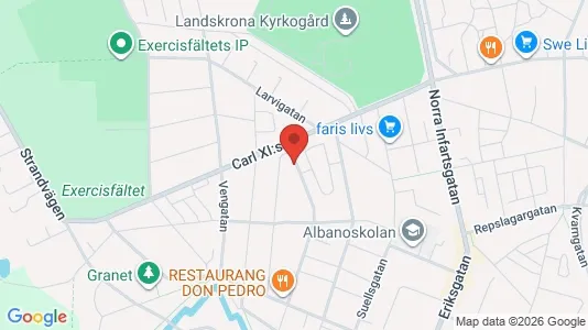 Lägenheter att hyra i Landskrona - Bild från Google Street View