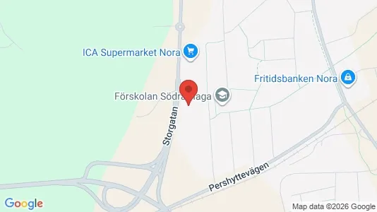 Lägenheter till salu i Nora - kort over placeringen
