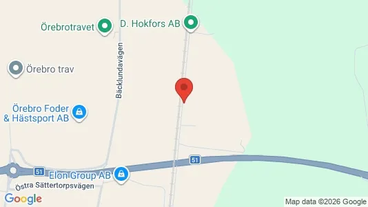 Lägenheter till salu i Örebro - kort over placeringen