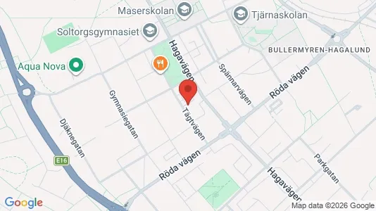 Bostadsrätter till salu i Borlänge - kort over placeringen