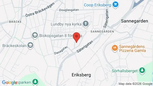Lägenheter till salu i Västra hisingen - kort over placeringen