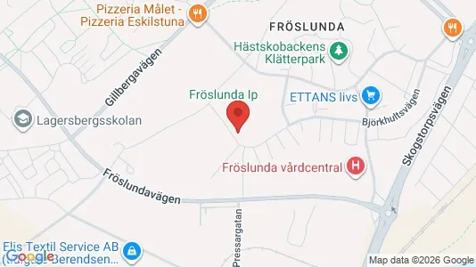 Lägenheter att hyra i Eskilstuna - kort over placeringen