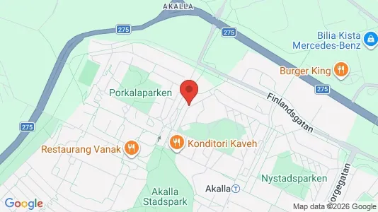 Lägenheter till salu i Västerort - kort over placeringen