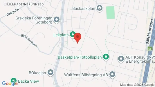 Lägenheter till salu i Norra hisingen - kort over placeringen