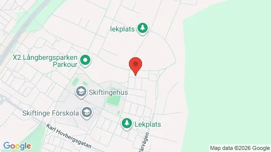 Lägenheter att hyra i Eskilstuna - kort over placeringen