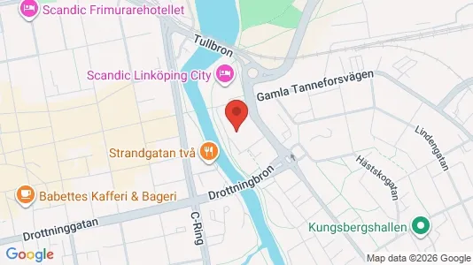 Lägenheter till salu i Linköping - kort over placeringen