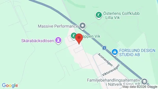 Lägenheter till salu i Simrishamn - kort over placeringen