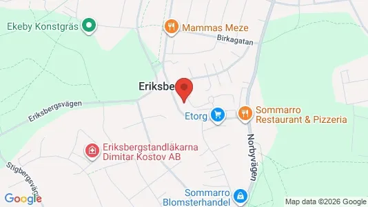 Lägenheter till salu i Uppsala - kort over placeringen
