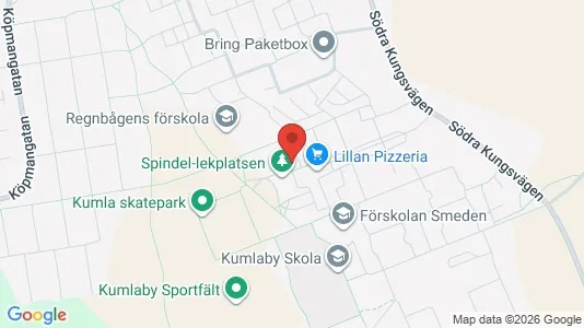 Lägenheter att hyra i Kumla - kort over placeringen