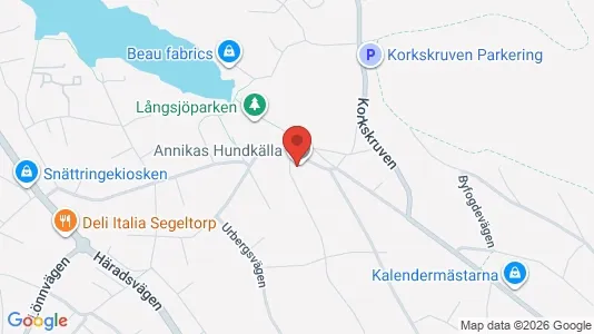 Lägenheter till salu i Huddinge - kort over placeringen