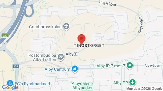 Lägenheter till salu i Botkyrka - kort over placeringen