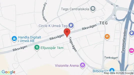Lägenheter till salu i Umeå - Bild från Google Street View