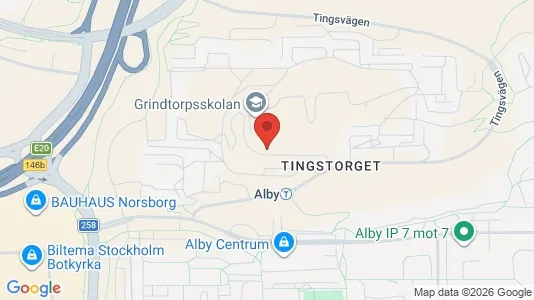 Lägenheter till salu i Botkyrka - kort over placeringen