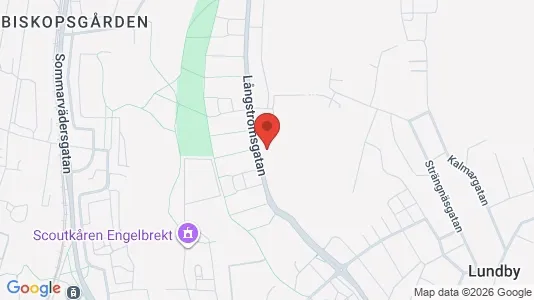 Lägenheter till salu i Västra hisingen - kort over placeringen