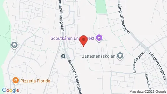 Lägenheter till salu i Västra hisingen - kort over placeringen