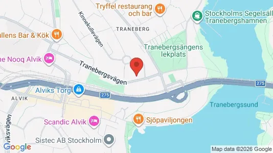 Lägenheter till salu i Västerort - kort over placeringen