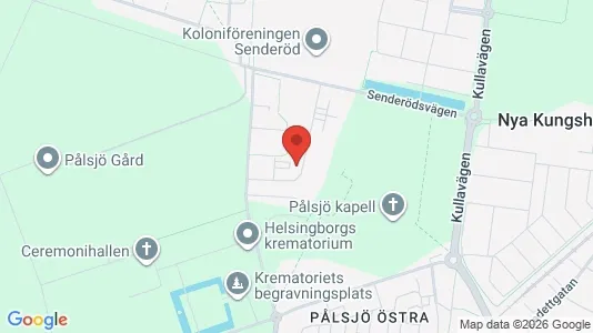 Lägenheter till salu i Helsingborg - kort over placeringen