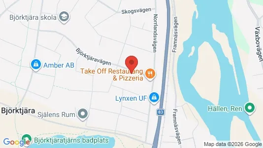Bostadsrätter till salu i Bollnäs - kort over placeringen