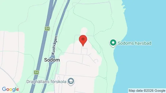 Bostadsrätter till salu i Sundsvall - kort over placeringen