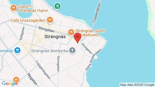 Lägenheter till salu i Strängnäs - kort over placeringen