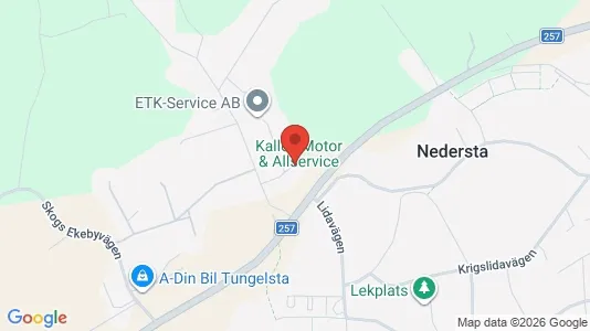 Lägenheter till salu i Haninge - kort over placeringen