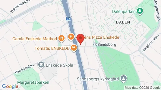 Lägenheter till salu i Söderort - kort over placeringen