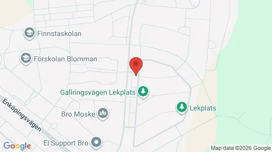 Lägenheter till salu i Upplands-Bro - kort over placeringen