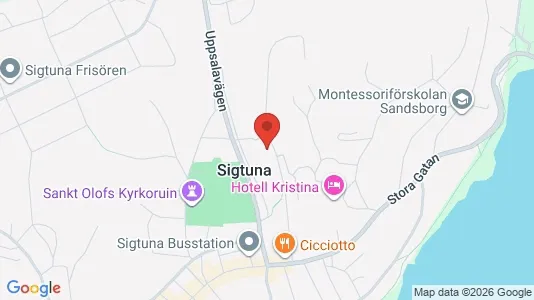 Lägenheter till salu i Sigtuna - kort over placeringen