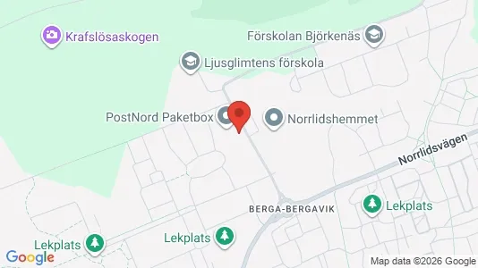 Lägenheter till salu i Kalmar - kort over placeringen