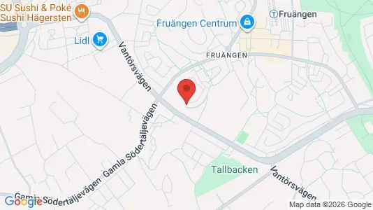 Lägenheter till salu i Söderort - kort over placeringen